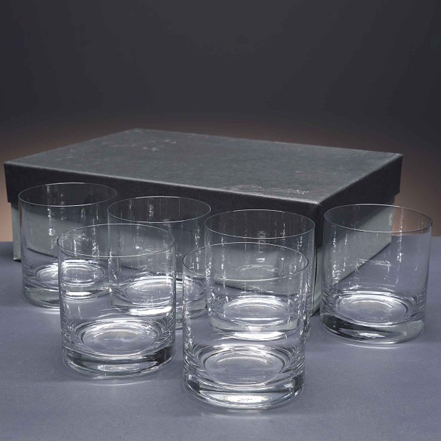 Set de 6 vasos bajos para whisky o agua - Colección GOGO.