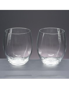 Set de 2 vasos bajos para whisky o agua - Colección MAGNIFICO.