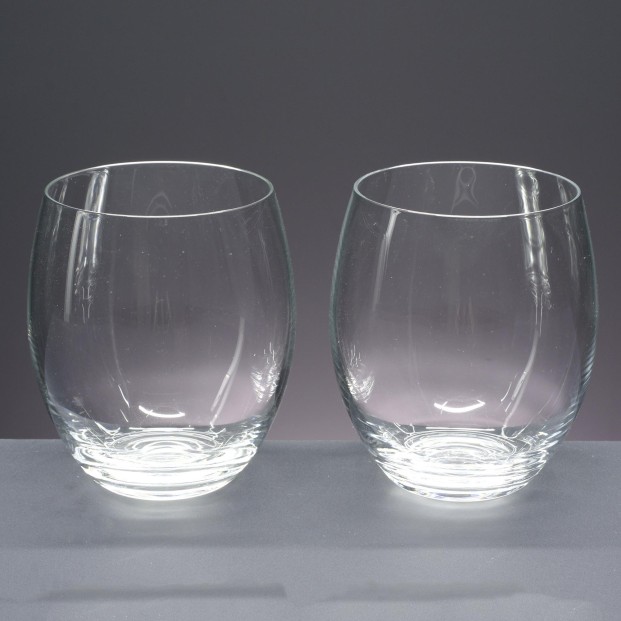 Set de 2 vasos bajos para whisky o agua - Colección MAGNIFICO.