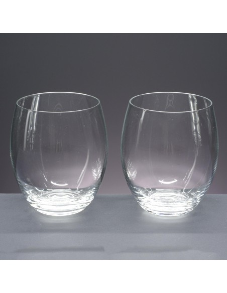 Set de 2 vasos bajos para whisky o agua - Colección MAGNIFICO.