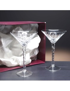 Set de 2 copas de cristal para martini - Colección R7-211 - Talla 405. 2