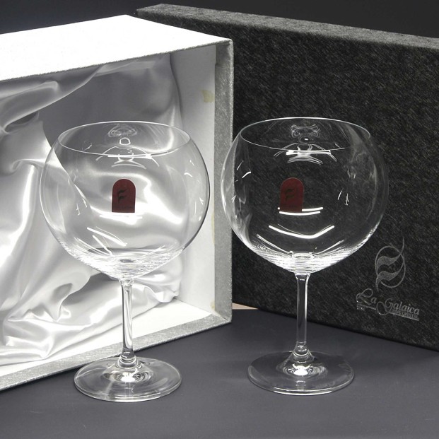 Set de 2 copas de cristal para gin tonic - Colección GIN TONIC.