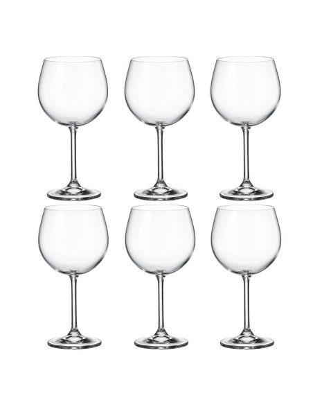 Set de 6 copas de cristal para vino o agua - Colección GASTRO RESERVA.