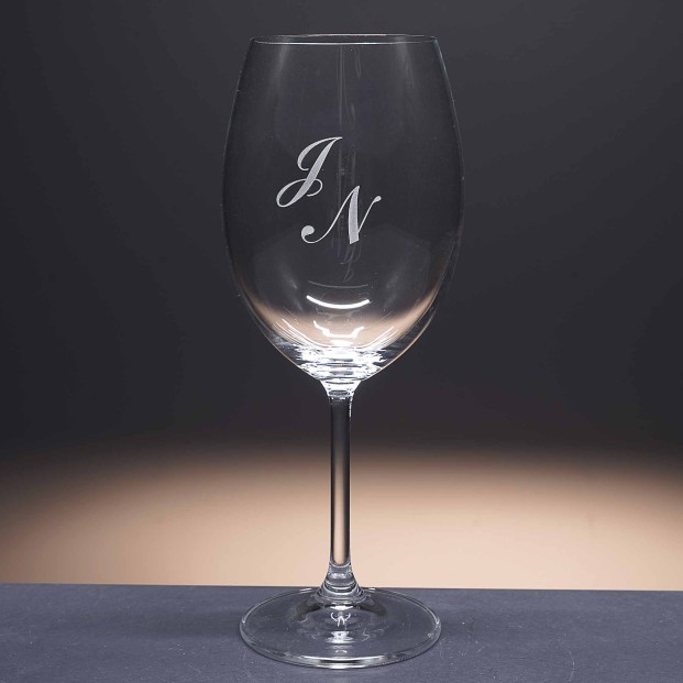 Set de 1 copa de cristal para vino o agua - Colección GASTRO BORGOÑA-GRABADO - Grabación personalizada.