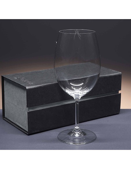 Set de 1 copa de cristal para vino o agua - Colección CRISTALLIN.