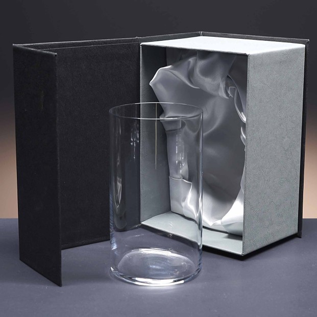 Set de 1 vaso alto de cristal para whisky o agua - Colección PUB.