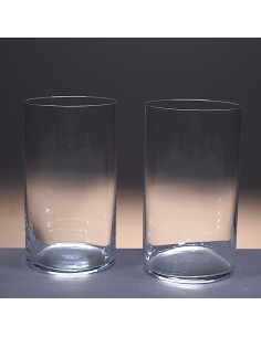 Set de 2 vasos altos de cristal para whisky o agua - Colección PUB. 2
