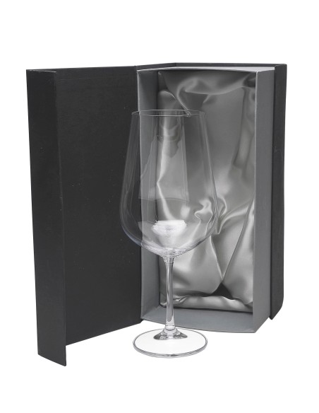Set de 1 copa de cristal para vino o agua - Colección TORI TITANIUM.