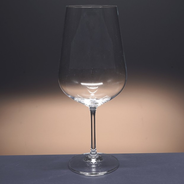 Set de 1 copa de cristal para vino o agua - Colección TORI TITANIUM.