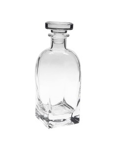 Botella de cristal - Para whisky o licor - Colección ROSSINI.