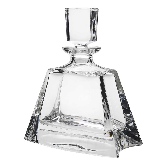Botella de cristal - Para whisky o licor - Colección FLAT.