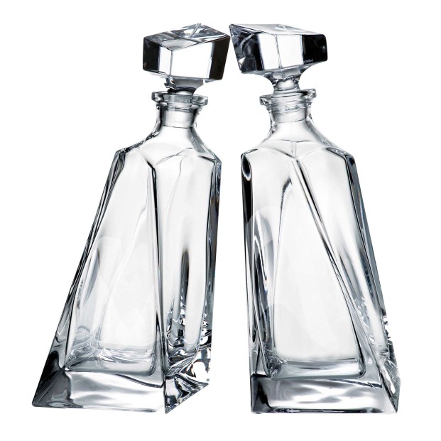 Botellas de cristal - Para whisky o licor - Colección LOVERS.