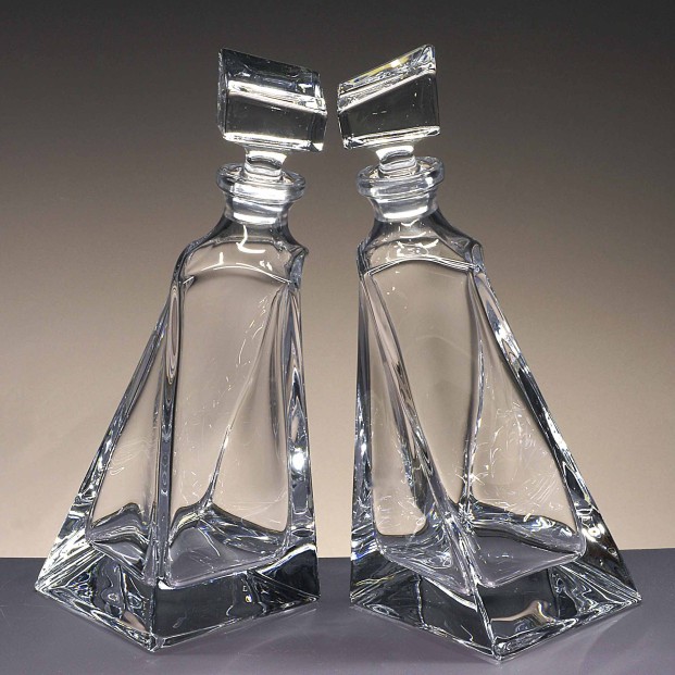 Botellas de cristal - Para whisky o licor - Colección LOVERS.