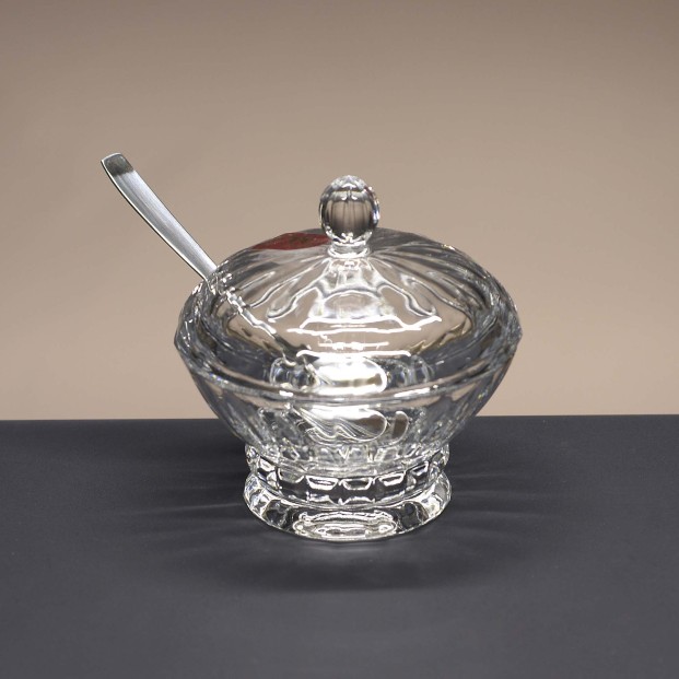 Azucarero de cristal - Colección SATURNO.