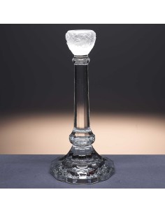 Candelabro de cristal - Portavela - Colección DRIADE. 2
