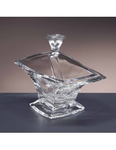 Bombonera de cristal - Colección CLEMATIS.