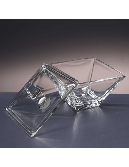 Bombonera de cristal - Colección TORCELLO-ANIVERSARIO BILAMINADO.