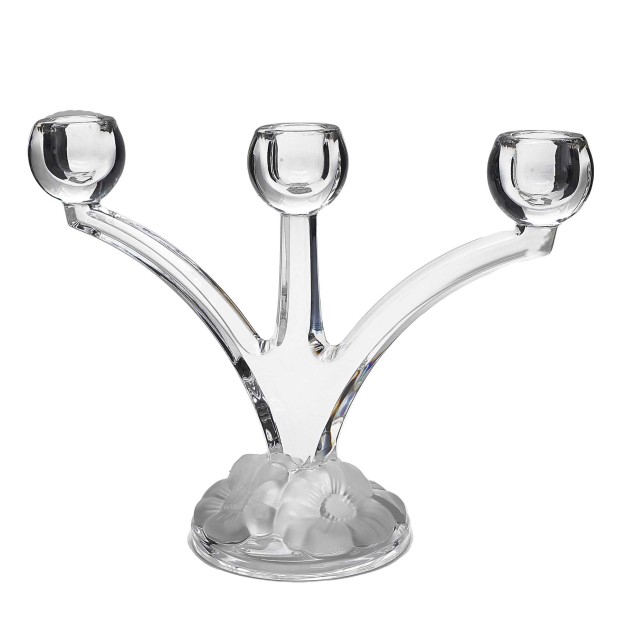 Candelabro de cristal - Portavela - Colección 5975.