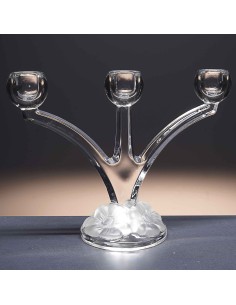 Candelabro de cristal - Portavela - Colección 5975. 2