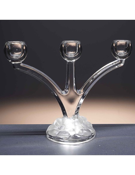 Candelabro de cristal - Portavela - Colección 5975.