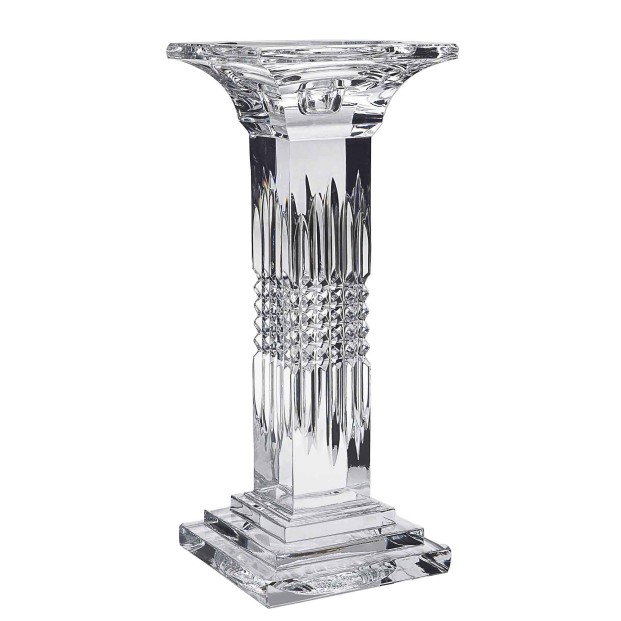 Candelabro de cristal - Portavela - Colección COLUMNA.