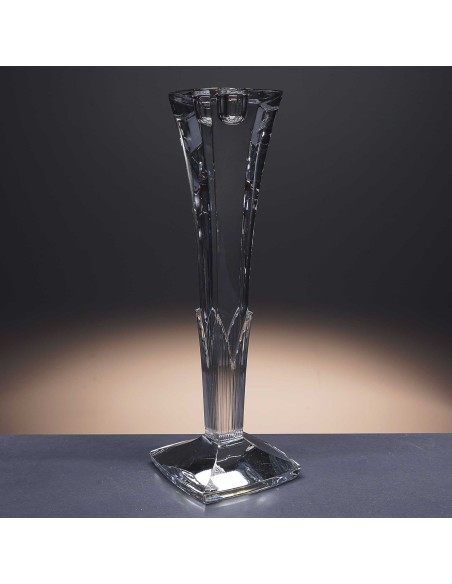 Candelabro de cristal - Portavela - Colección CLEMATIS.