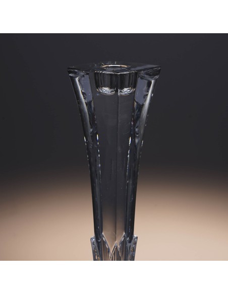 Candelabro de cristal - Portavela - Colección CLEMATIS.