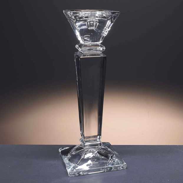 Candelabro de cristal - Portavela - Colección EMPERY.
