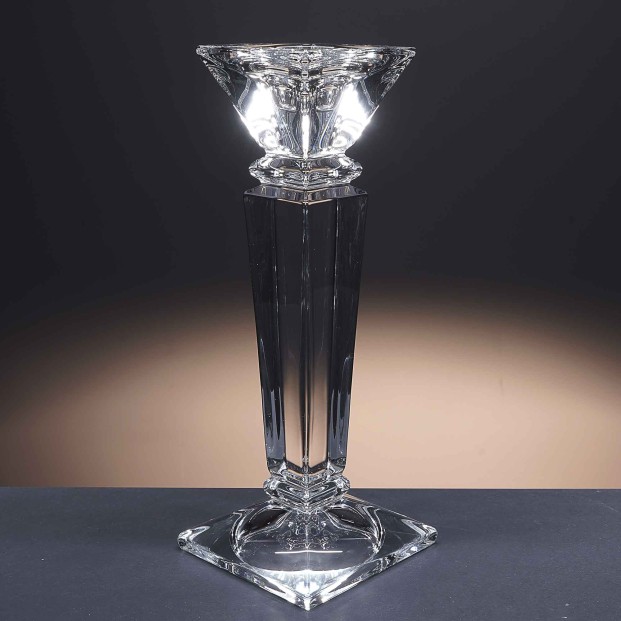 Candelabro de cristal - Portavela - Colección EMPERY.