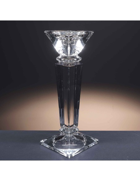 Candelabro de cristal - Portavela - Colección EMPERY.