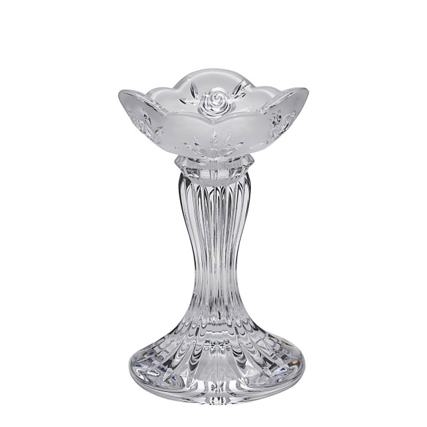 Candelabro de cristal - Portavela - Colección 66/14/14.