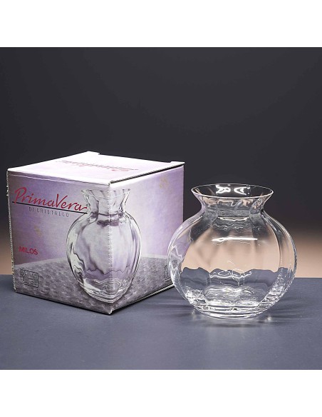 Violetero de cristal - Florero - Jarrón - Colección MILOS.