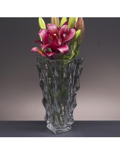 Florero de cristal - Jarrón - Colección CASABLANCA. 2