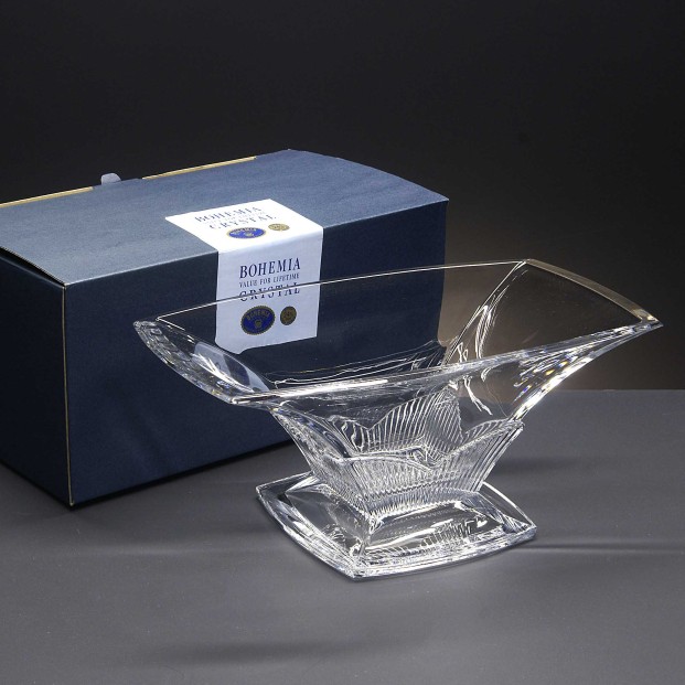 Centro de mesa de cristal - Colección CLEMATIS.