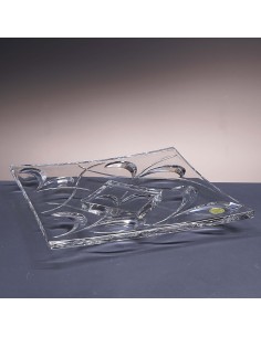 Centro plano de mesa de cristal - Colección OSAKA.