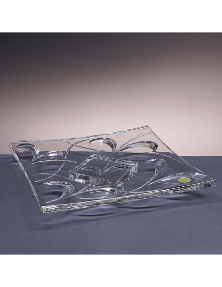 Centro plano de mesa de cristal - Colección OSAKA.