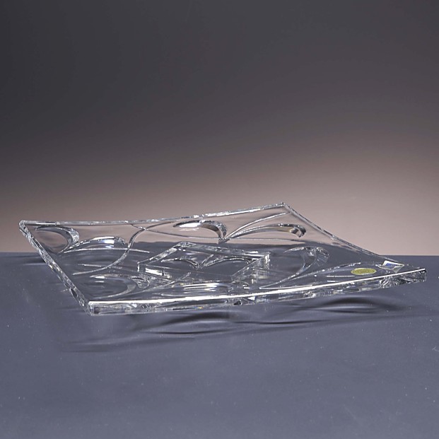 Centro plano de mesa de cristal - Colección OSAKA.