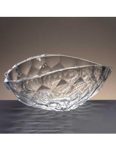 Centro de mesa de cristal - Colección HONEY COMB. 2