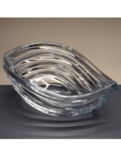 Centro de mesa de cristal - Colección WAVE. 2