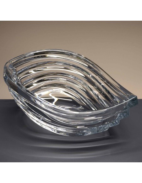 Centro de mesa de cristal - Colección WAVE.