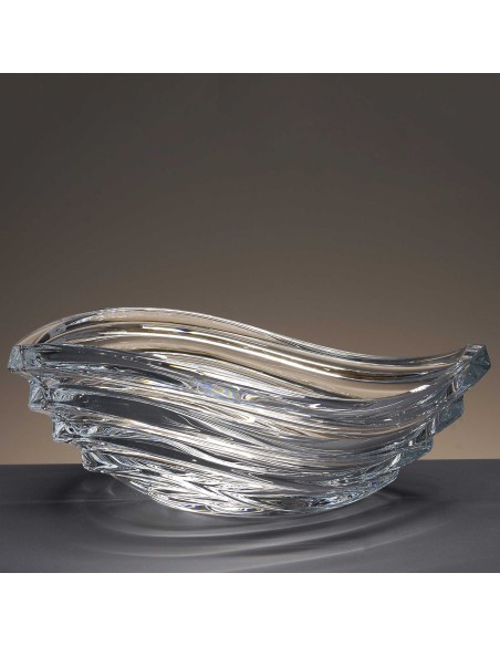 Centro de mesa de cristal - Colección WAVE.