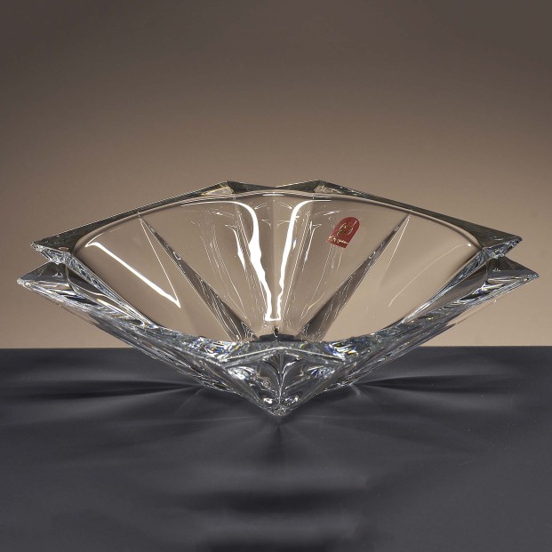 Centro de mesa de cristal - Colección METROPOLITAN.
