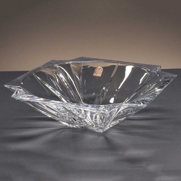 Centro de mesa de cristal - Colección METROPOLITAN.