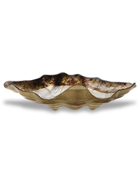 Centro de mesa de cristal - Forma de concha - Colección 5147.