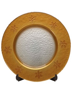 Caja de 6 bajoplatos de cristal - Colección COPO DE NIEVE. 2