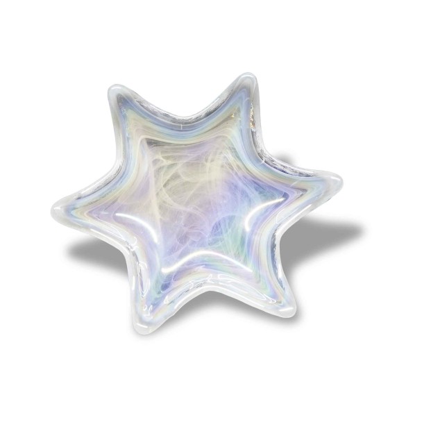 Centro de mesa de cristal - Forma de estrella - Colección 8043.