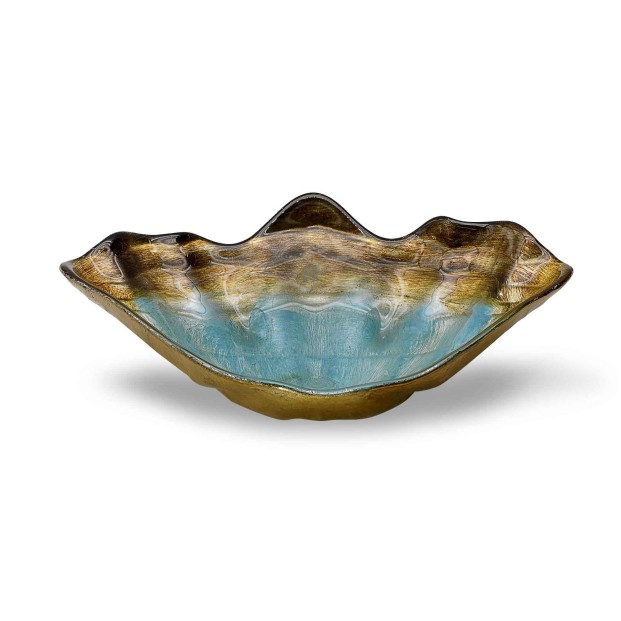 Centro de mesa de cristal - Forma de concha - Colección 5144.