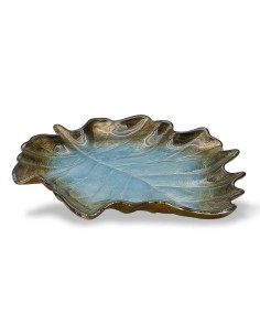 Centro de mesa de cristal - Forma de hoja - Colección 8790. 2